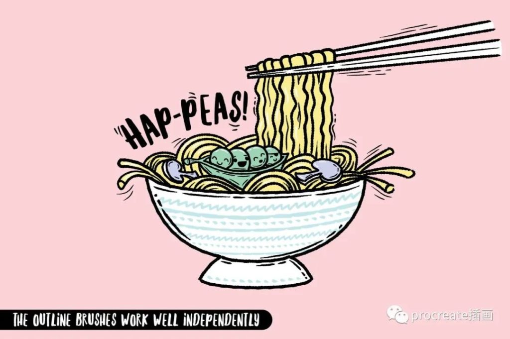 图片[5]-油墨艺术矢量AI墨水笔刷【0281】-procreatechahua