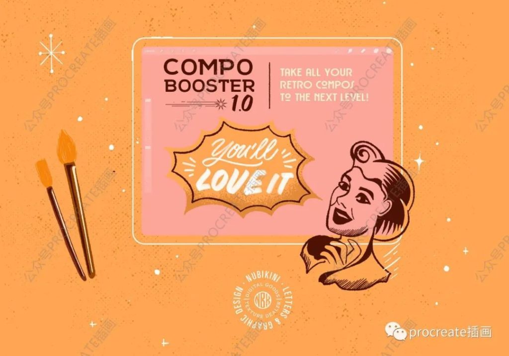 图片[5]-70+款老式氛围复古年代Procreate笔刷【0289】-procreatechahua