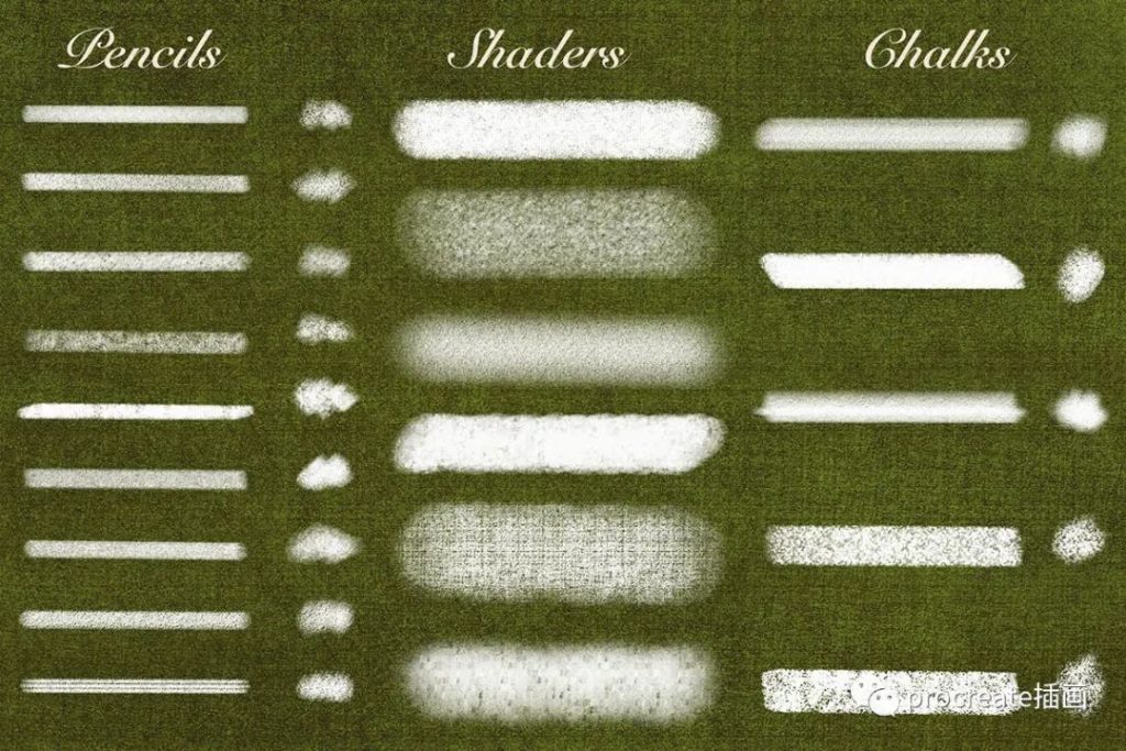 图片[5]-朦胧美感女孩临摹素材47张+独特纹理procreate笔刷20枚【0296】-procreatechahua