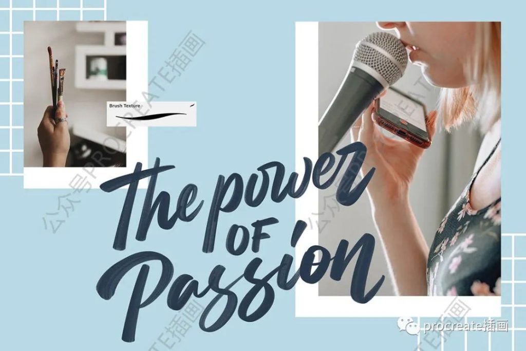 图片[5]-实用的Procreate文字笔刷20款和辅助网格图形【0314】-procreatechahua