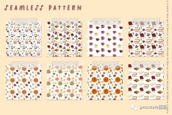 图片[5]-秋天的心情艺术插画素材集【0351】-procreatechahua