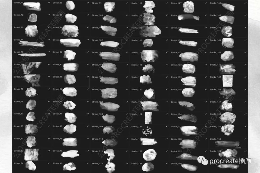 图片[5]-457款水彩印章procreate笔刷【0364】-procreatechahua