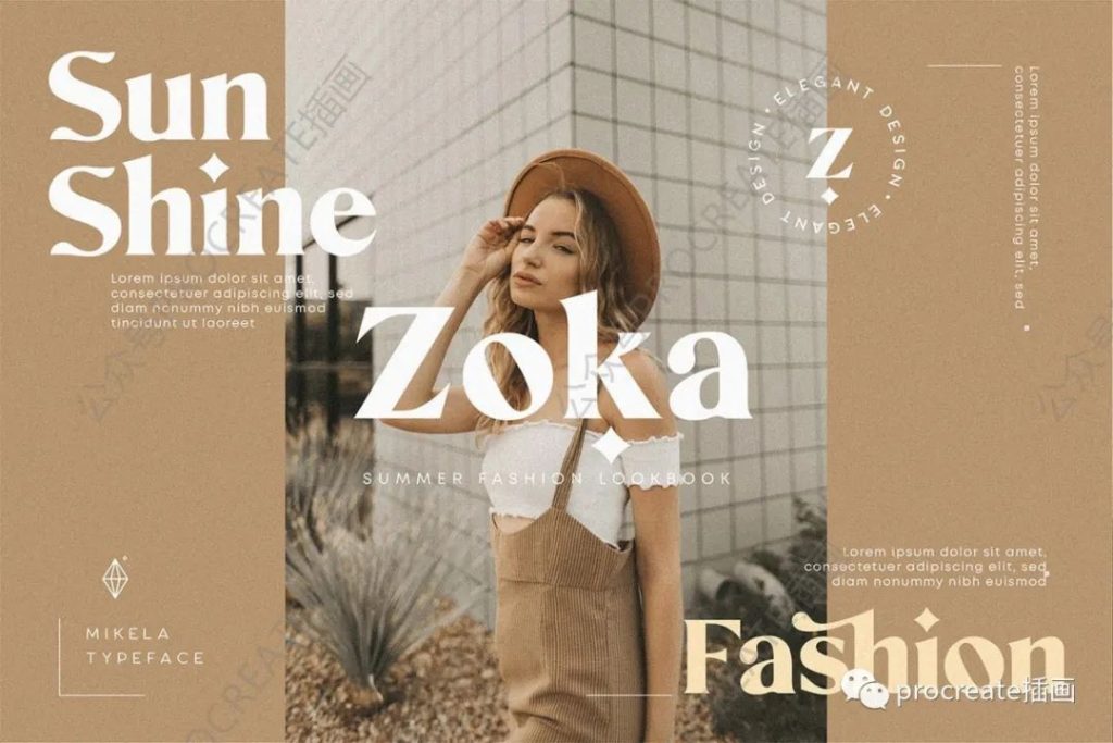 图片[4]-时尚简约高端华丽优雅的Mikela Light英文字体【0451】-procreatechahua