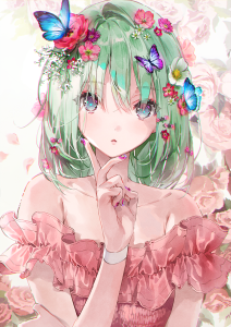 萌系少女插画教程【0670】-procreatechahua