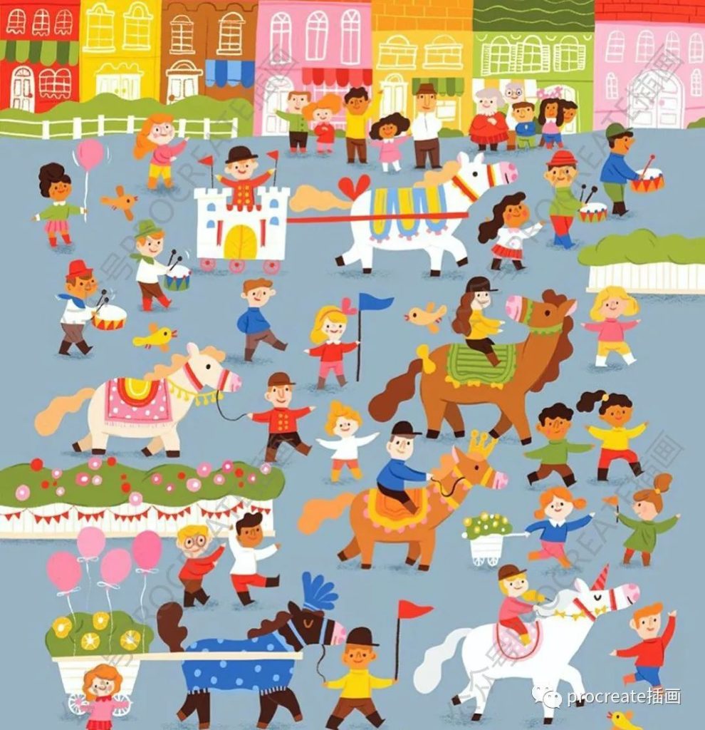 图片[5]-165张可爱卡通儿插绘本图片集【0484】-procreatechahua