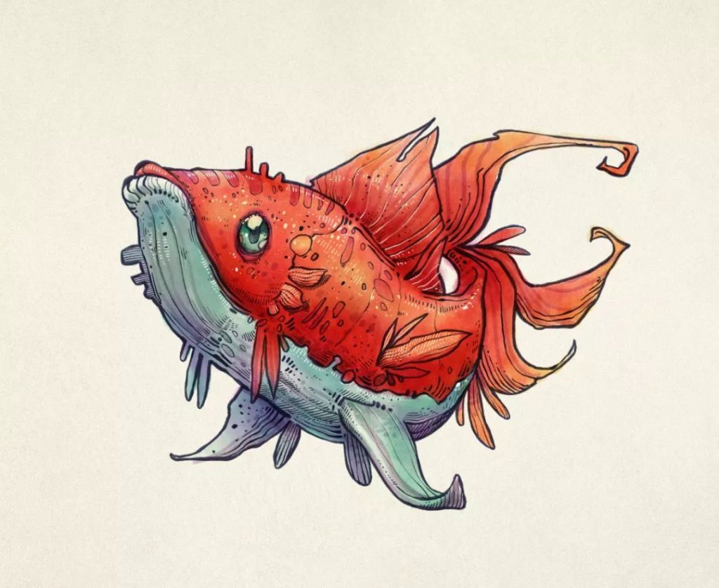 图片[1]-21款手绘插画马克笔水彩墨水笔procreate笔刷【004】-procreatechahua