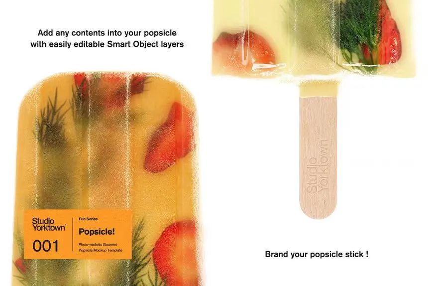 图片[5]-彩色多种口味的棒冰设计展示样机【0559】-procreatechahua
