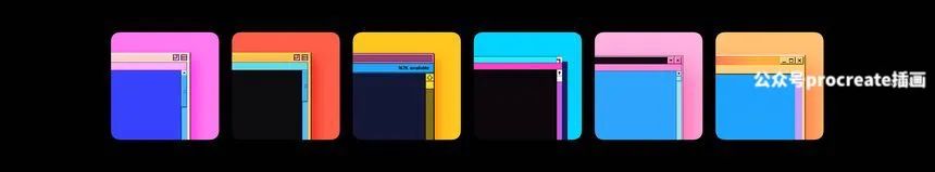 图片[5]-蒸气波风格的复古浏览器窗口网页设计展示样机【0645】-procreatechahua