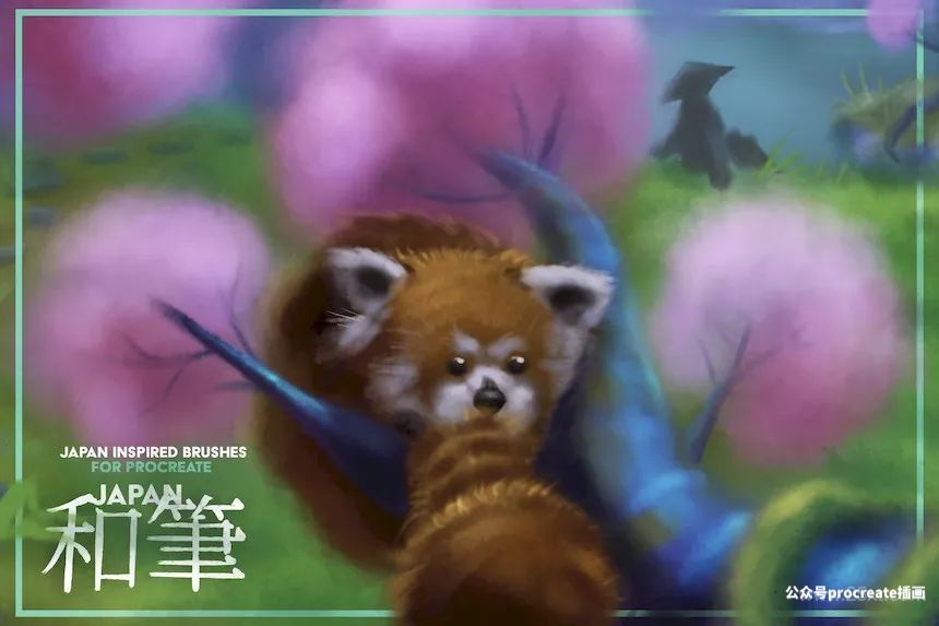 图片[5]-15款日本风格的Procreate水彩笔刷+5张旧纹理的背景纸张【0056】-procreatechahua