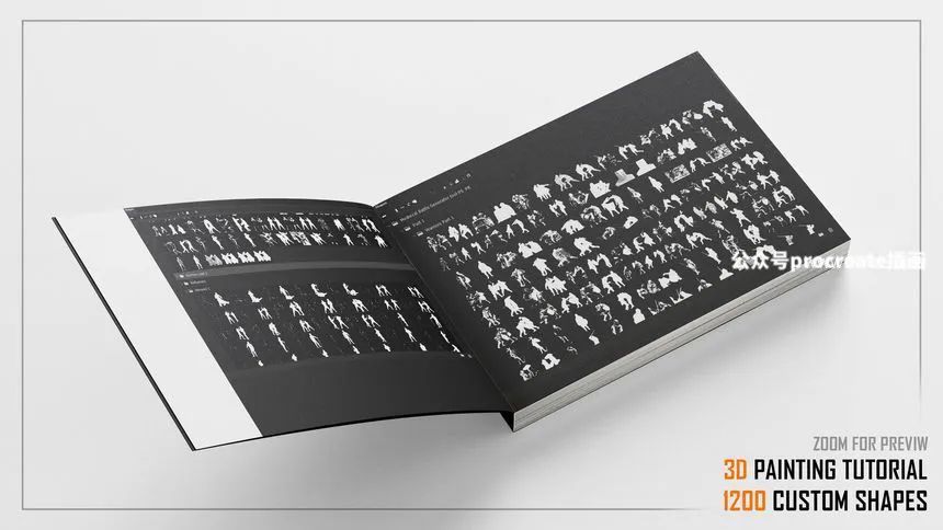 图片[5]-1200+独特的中世纪士兵打仗剪影的ps笔刷【0689】-procreatechahua