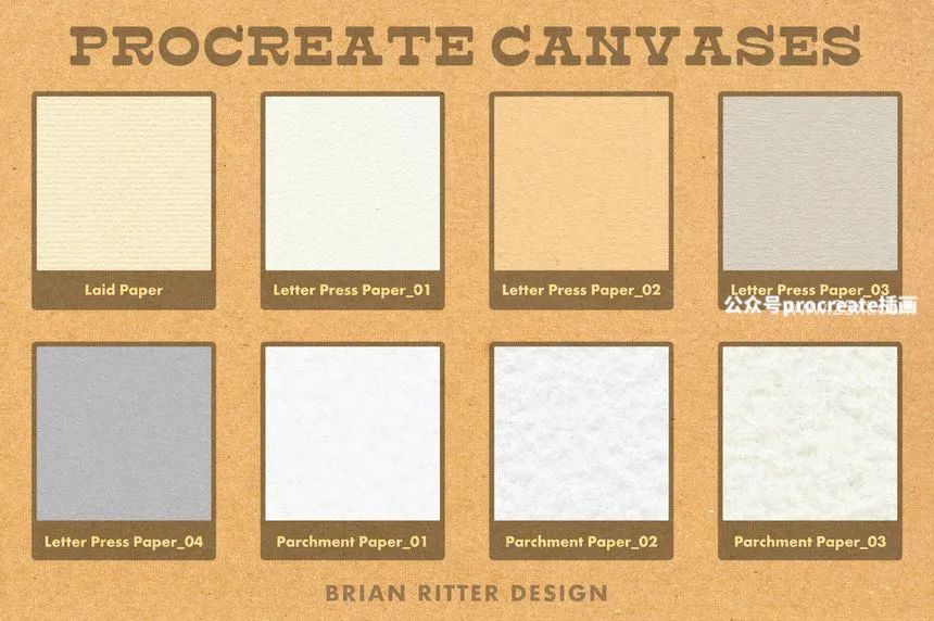 图片[5]-Procreate纸质画笔和Procreate纸质画布素材【0695】-procreatechahua