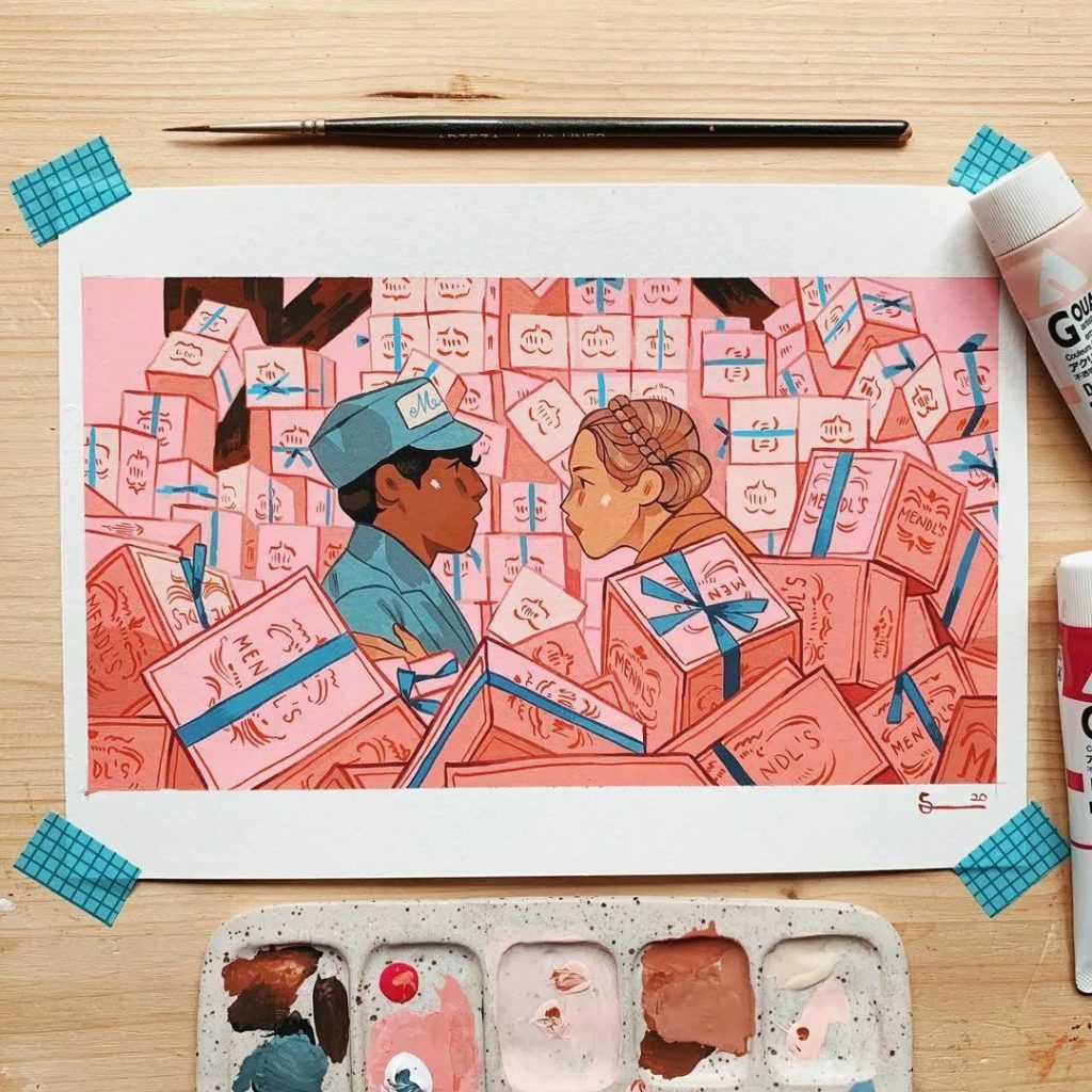 图片[5]-Sibylline水彩人物头像手绘插画集+画师早期插画集+绘画视频【0706】-procreatechahua