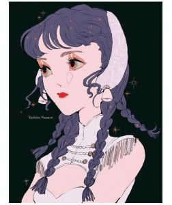 插画师Nanaco Yashiro日式少女插画集【0711】-procreatechahua