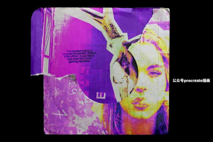 图片[5]-7英寸的黑胶唱片全息贴纸撕边音乐专辑周边模型样机素材【0720】-procreatechahua