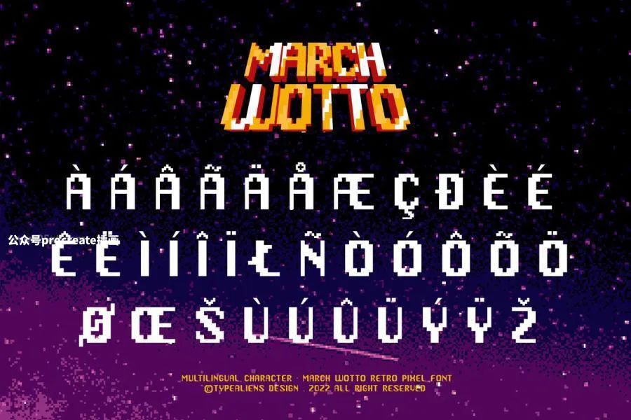 图片[5]-经典游戏常用的复古像素无衬线字体【0728】-procreatechahua