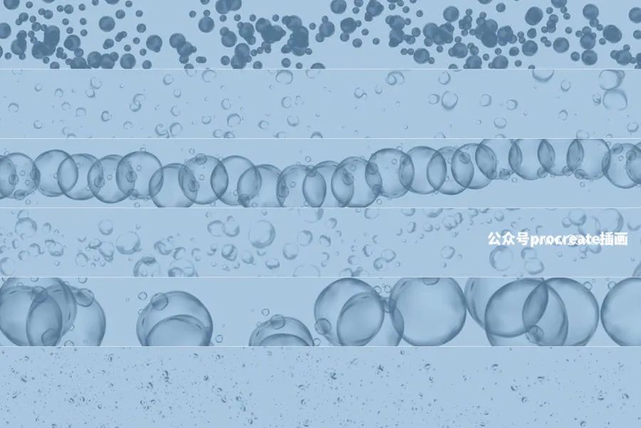 图片[5]-47款水花水波纹质感纹理图案的procreate笔刷【0763】-procreatechahua