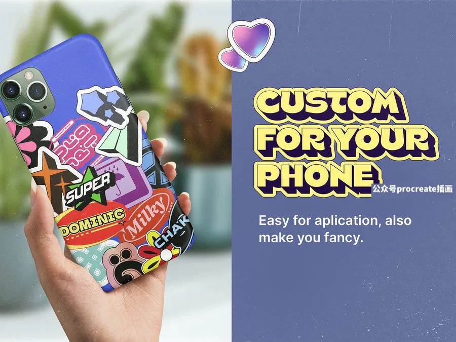 图片[5]-fancy花式Y2K风格的插画Stickers贴纸图形素材集合包【0816】-procreatechahua