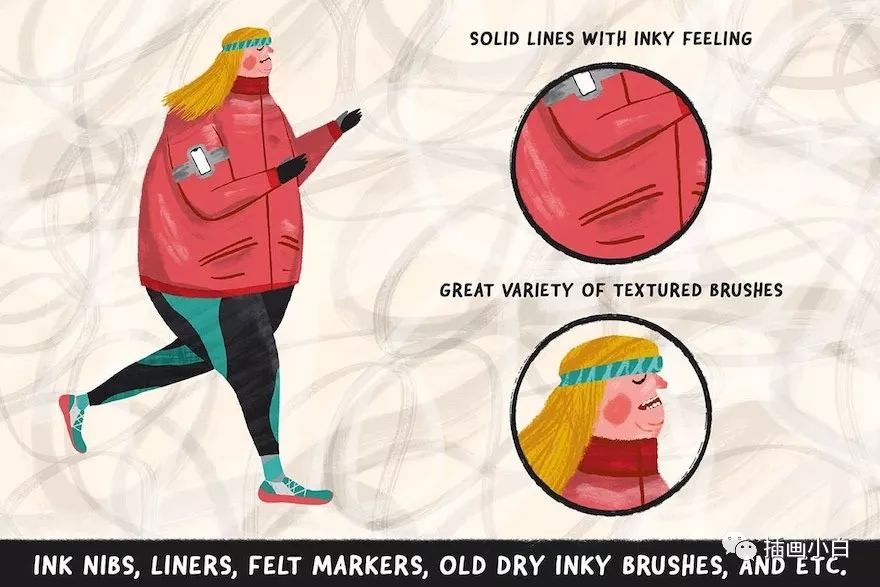 图片[5]-84款艺术感的Inkers墨水效果ps笔刷【0068】-procreatechahua