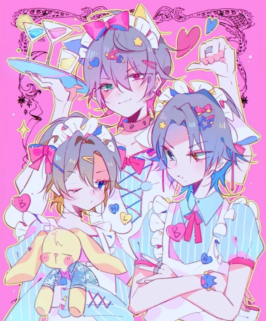 图片[3]-动漫笔触马克水彩笔插画手绘卡通设计procreate笔刷【007】-procreatechahua