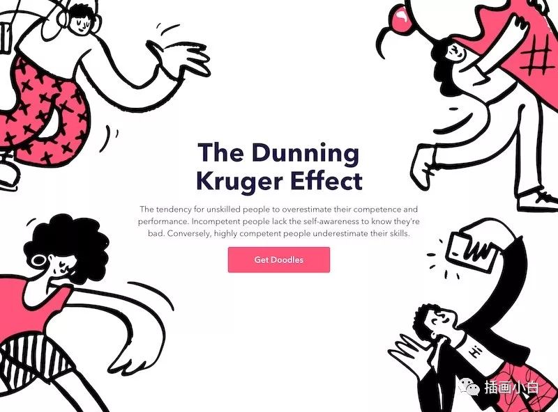 图片[5]-夸张造型的涂鸦手绘人物矢量插画素材分享【0091】-procreatechahua