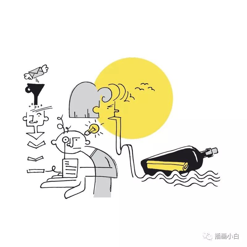 图片[5]-简单线条的抽象插画设计素材分享【0098】-procreatechahua