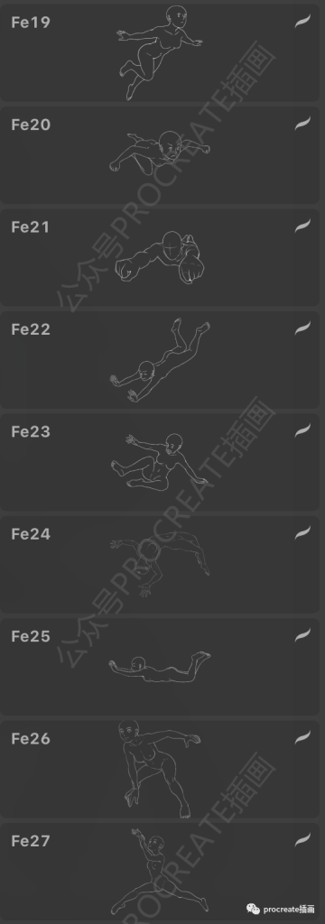 图片[6]-175款男女人体辅助线procreate笔刷【0291】-procreatechahua