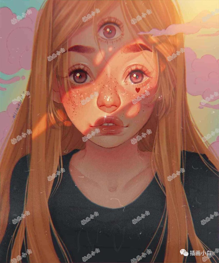 图片[3]-复古风格人像插画的procreate笔刷【0100】-procreatechahua