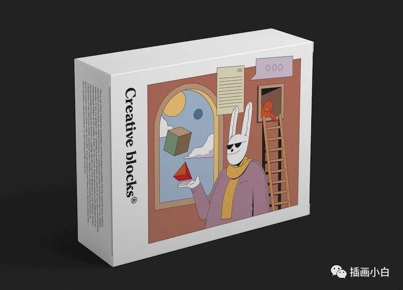 图片[4]-复古可爱有趣的拟人化动物矢量插画素材分享【0102】-procreatechahua