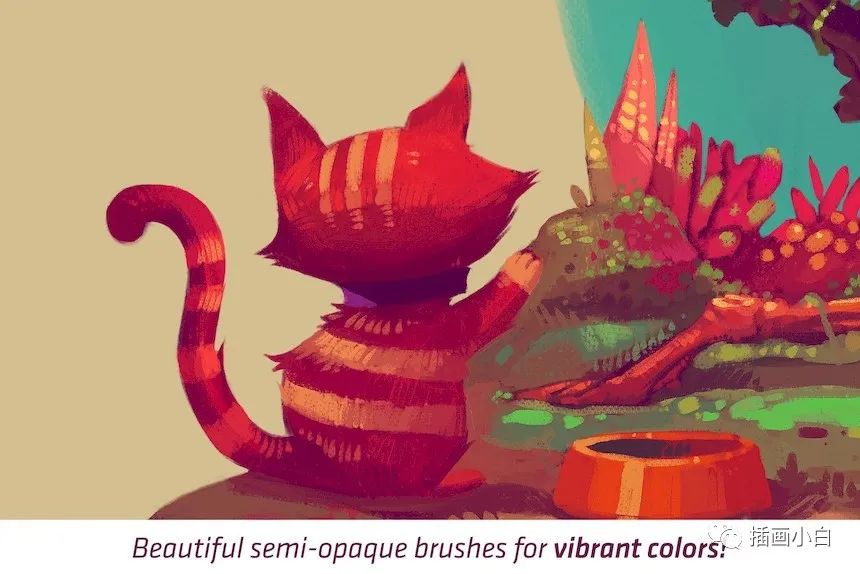 图片[5]-自然的Procreate干画笔笔刷【0107】-procreatechahua