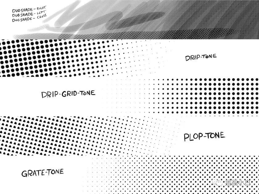 图片[5]-漫画创作专用的Procreate半色调笔刷【0114】-procreatechahua