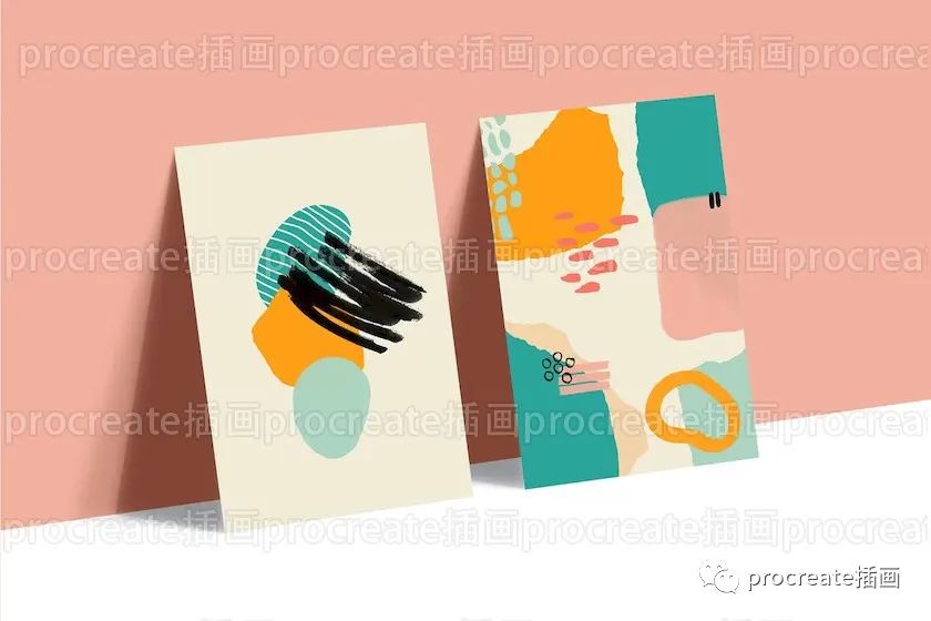 图片[5]-抽象图形的procreate印章笔刷【0120】-procreatechahua