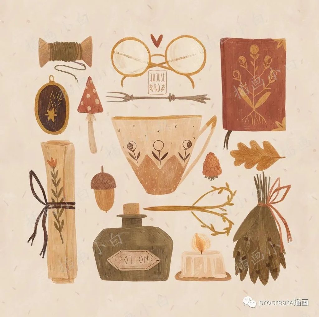 图片[4]-一套30款噪点风儿童插画procreate笔刷【0129】-procreatechahua