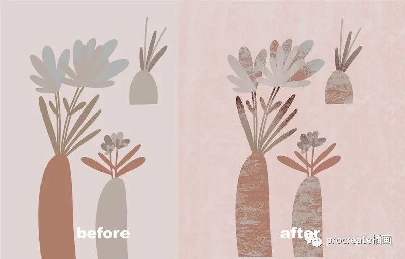 图片[5]-16款复古褶皱做旧纹理效果的Procreate笔刷【0131】-procreatechahua