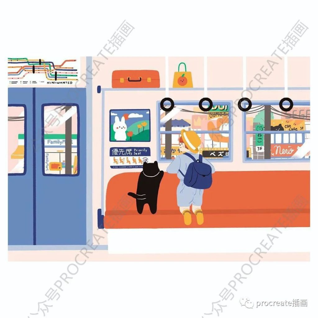 图片[2]-300+张日式扁平风插画集【0461】-procreatechahua