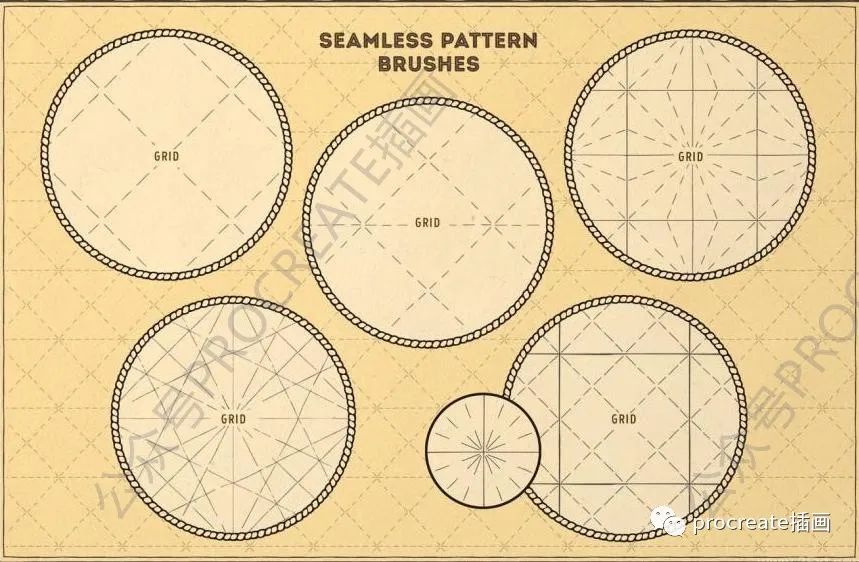 图片[1]-97款航海路线图地图元素的Procreate笔刷【0483】-procreatechahua