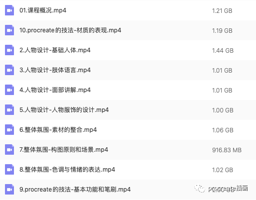 图片[1]-插画设计欧美平涂风格创作训练procreate课程【0216】-procreatechahua