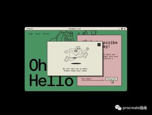 可爱有趣的拟人化办公用品的矢量插画素材【0543】-procreatechahua