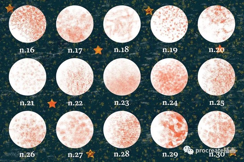 图片[6]-一套30款自然触感的Procreate纹理填充笔刷【0208】-procreatechahua