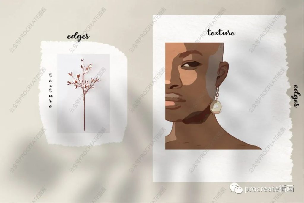 图片[6]-撕纸纹理Procreate笔刷套装【0272】-procreatechahua