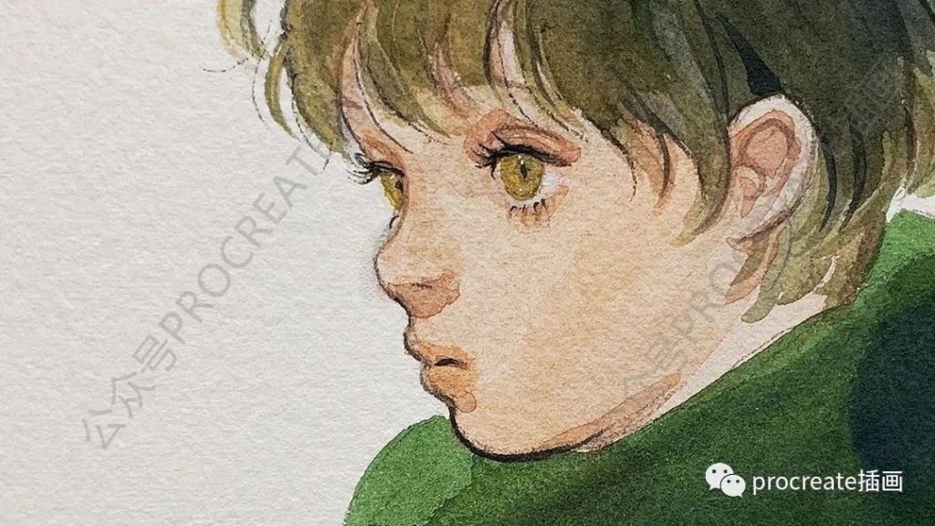 图片[6]-水彩绘画视频+水彩作品集+肌理procreate笔刷套装【0273】-procreatechahua