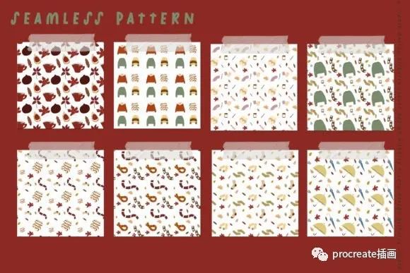 图片[6]-秋天的心情艺术插画素材集【0351】-procreatechahua