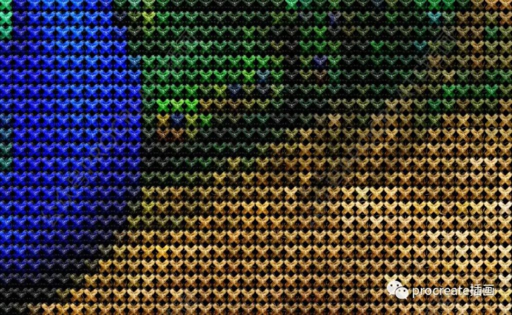 图片[6]-十字绣艺术ps图层样式【0370】-procreatechahua