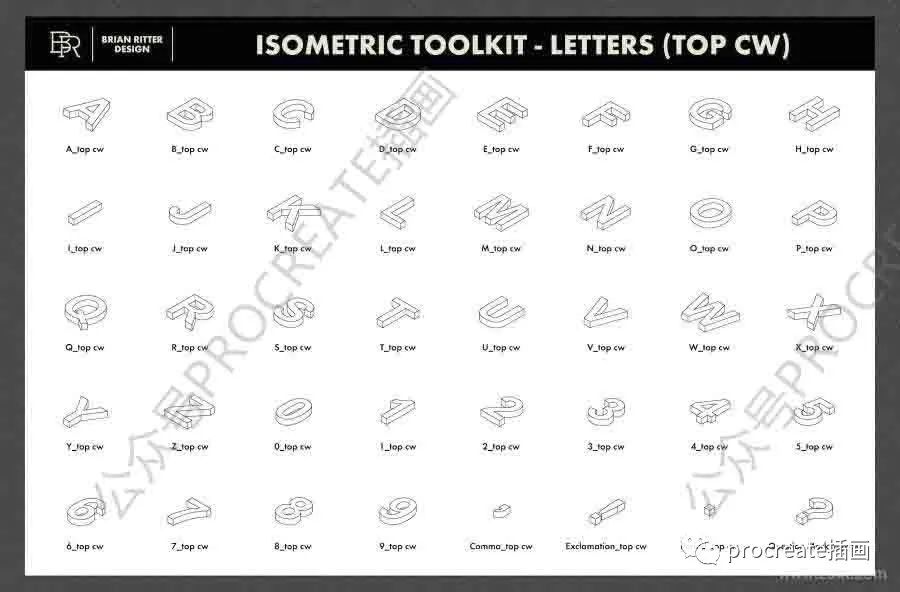 图片[6]-一套320款2.5D图案procreate笔刷【0376】-procreatechahua