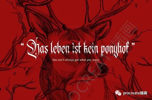 图片[6]-17世纪哥特式优雅艺术感黑体花体衬线英文字体【0398】-procreatechahua