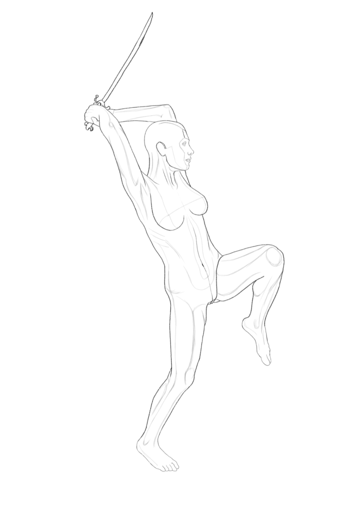 图片[7]-300+款人体姿势骨骼肌肉结构的线性绘画参考辅助笔刷【0730】-procreatechahua