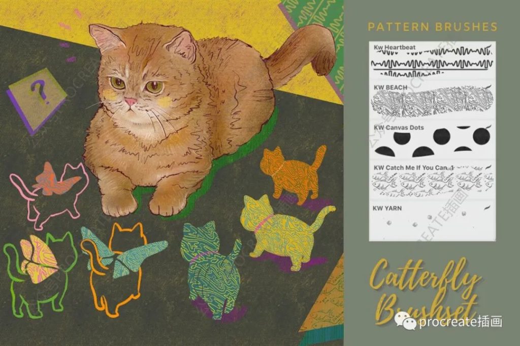 图片[6]-复古水彩Procreate插画笔刷【0412】-procreatechahua
