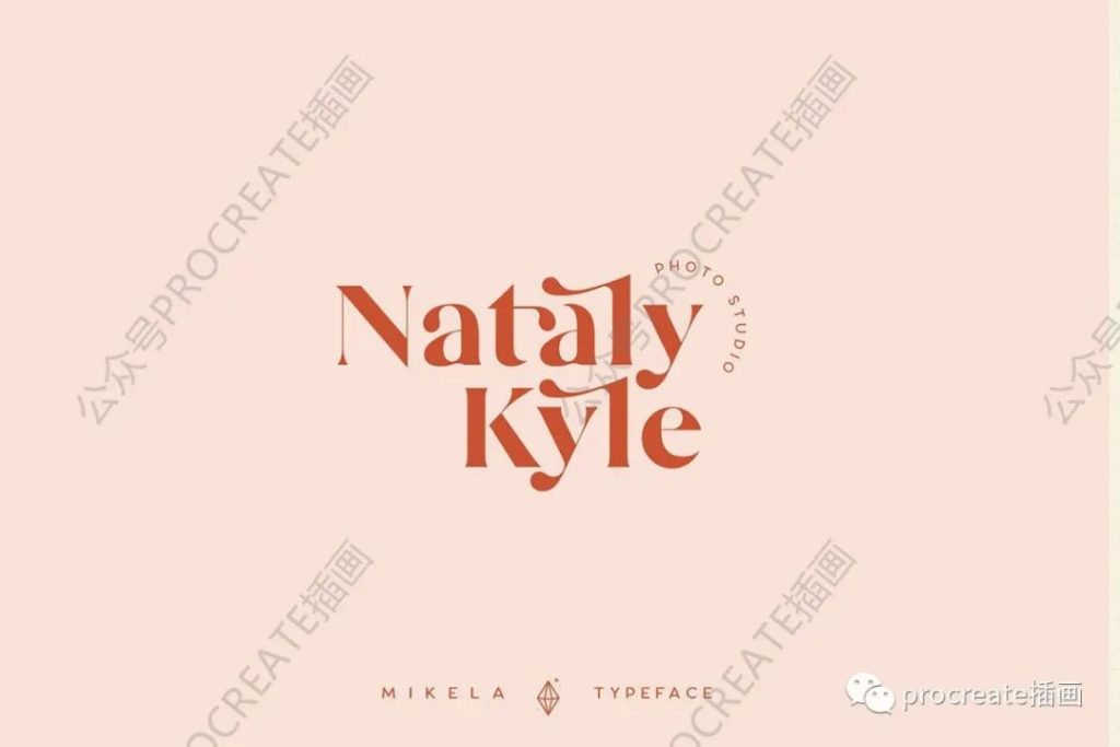 图片[5]-时尚简约高端华丽优雅的Mikela Light英文字体【0451】-procreatechahua