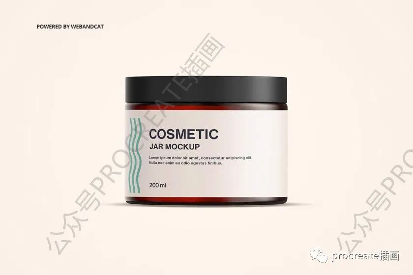 图片[6]-打开的圆形化妆品护肤品罐子设计展示PSD样机素材【0467】-procreatechahua