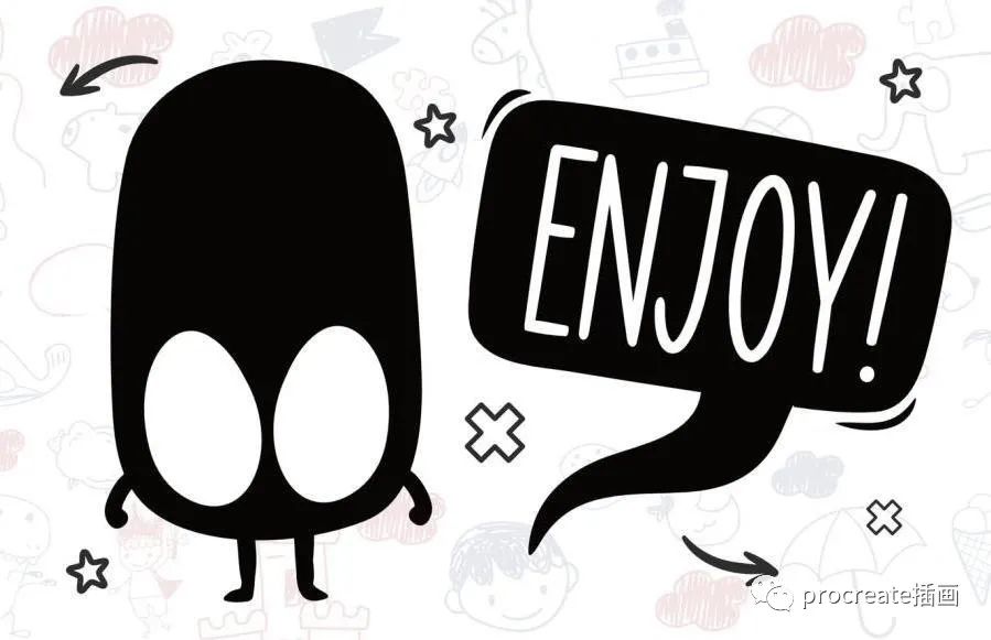 图片[6]-童趣满满的儿童书写字体【0509】-procreatechahua