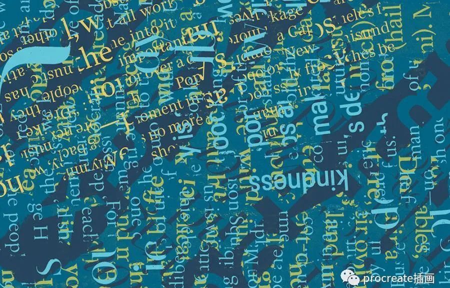 图片[6]-30个抽象主义的个性文字拼贴艺术风格PS笔刷【0538】-procreatechahua